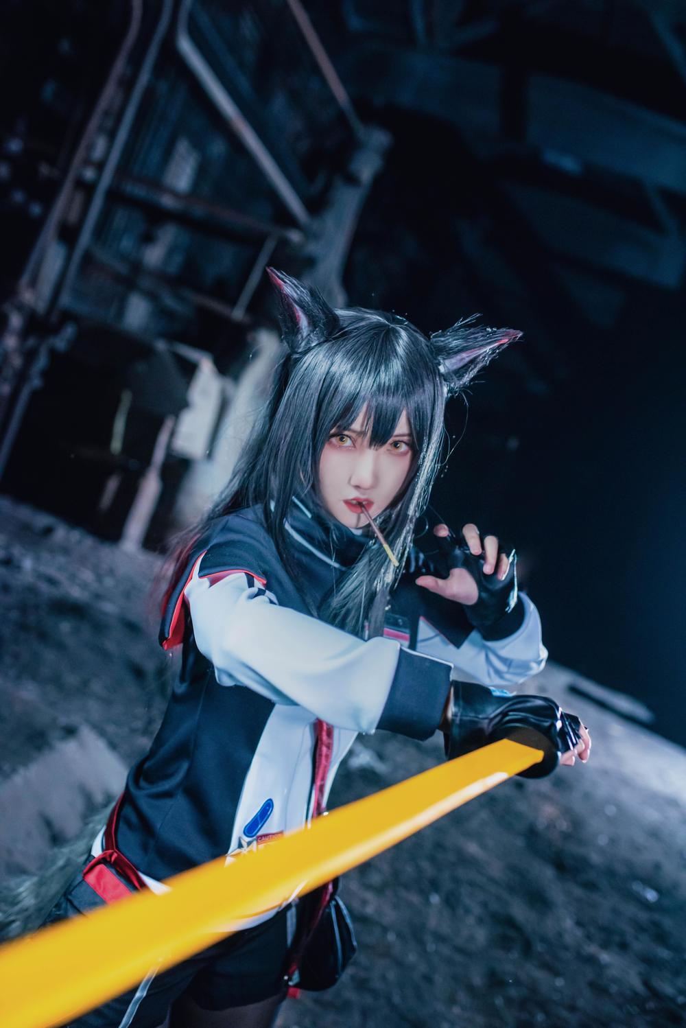 楚楚子w-No.044-明日方舟 双狼组拉普兰德德克萨斯-在线看 第1张