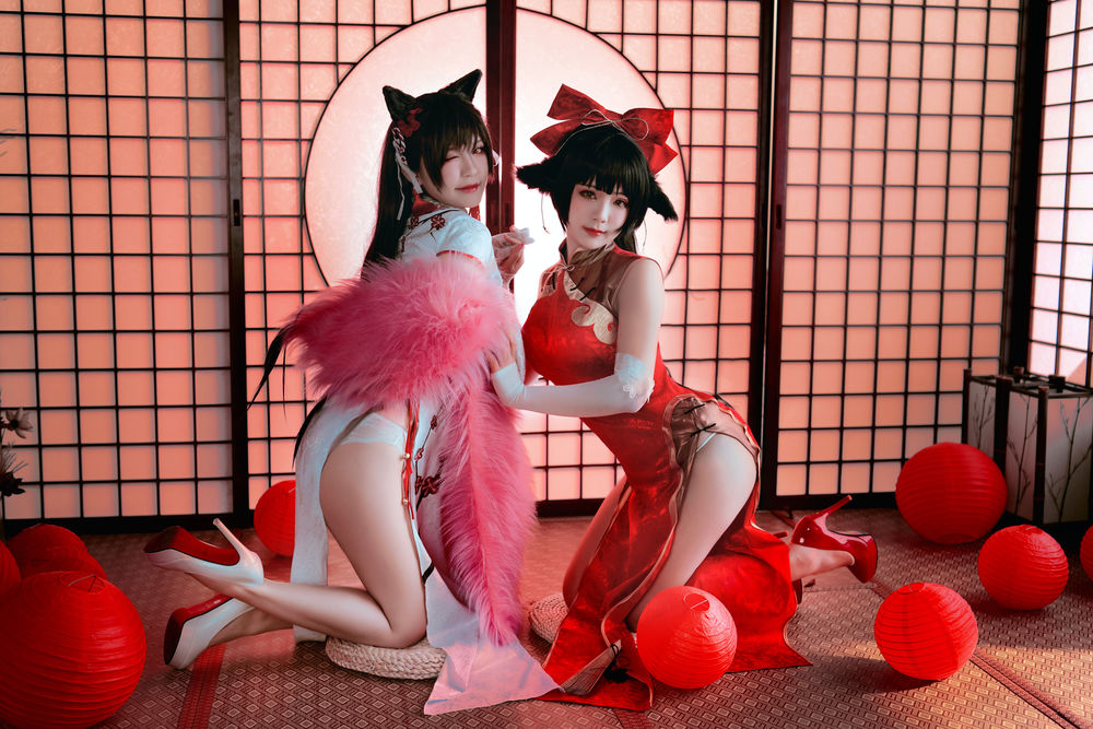 半半子-No.006-愛宕x高雄,チャイナ服–半半子 Banbanko、婉Yue-在线看 第3张