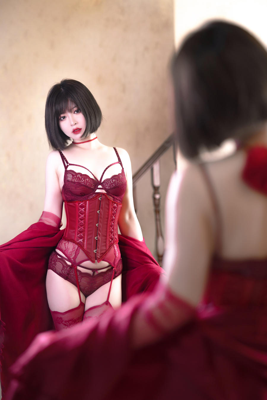 半半子-No.043–RED 赤紅 Vol.03-在线看 第3张