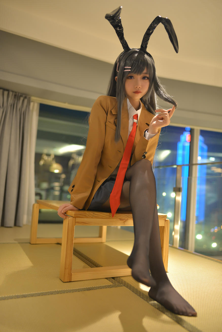 雪琪SAMA-No.051–麻衣制服 兔女郎-在线看 第3张