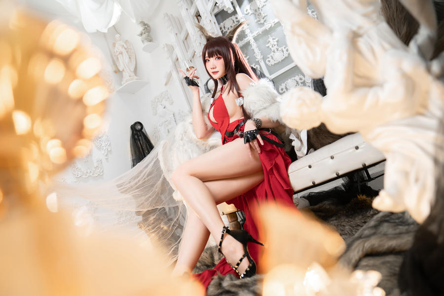momoko葵葵-No.038–碧蓝航线 赤城+加贺 礼服 (&瓜希酱)-在线看 第2张