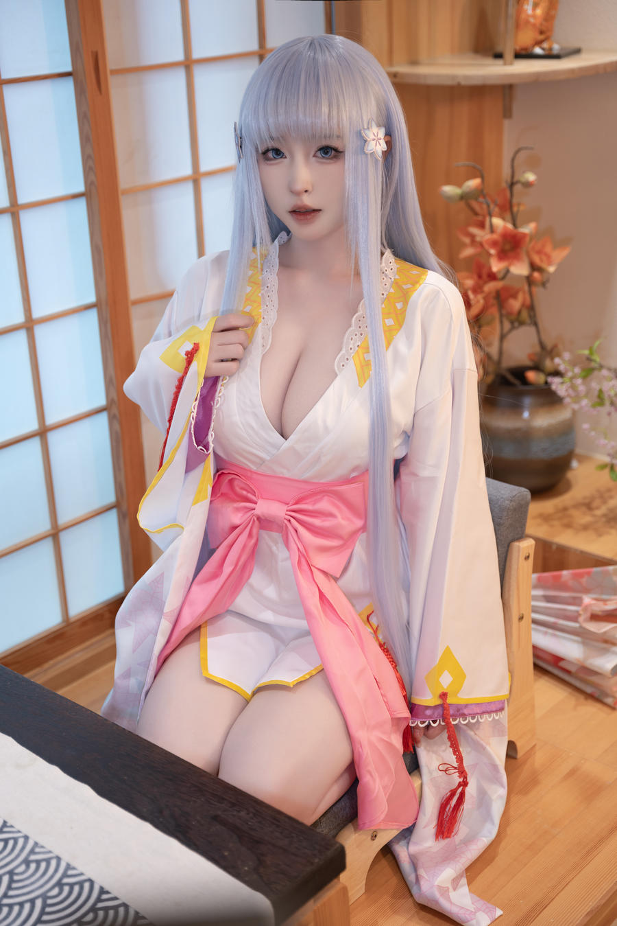 清水由乃-No.055 – 美少女万华镜 雪女原服-在线看 第2张