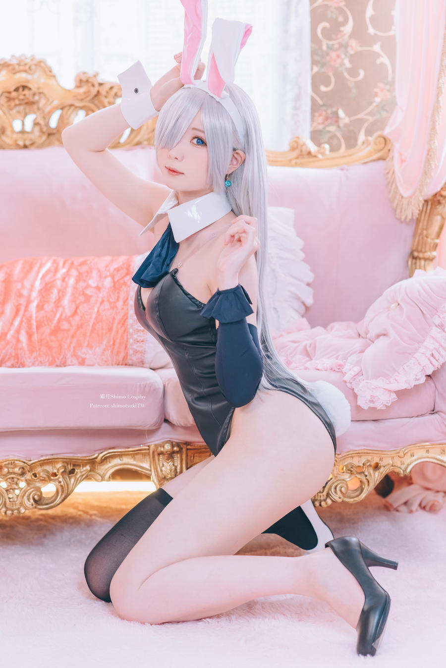 霜月shimo-No.046-七大罪 伊丽莎白 兔女郎-在线看 第2张
