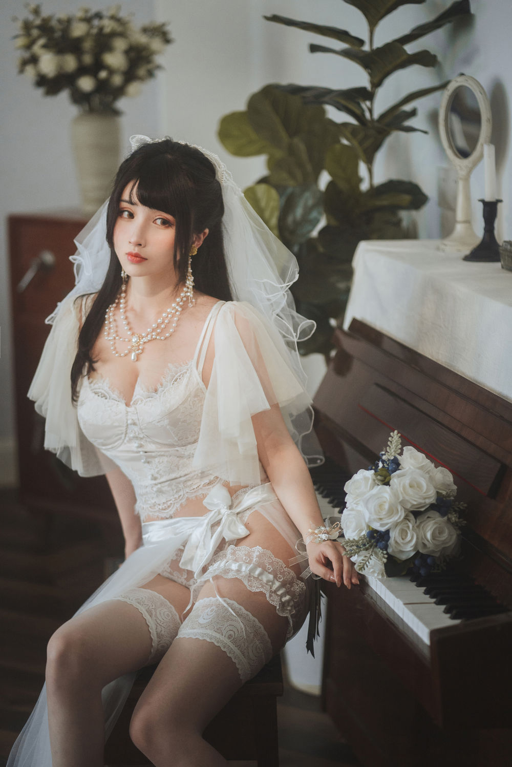 rioko凉凉子-No.072-透明婚纱-在线看 第3张