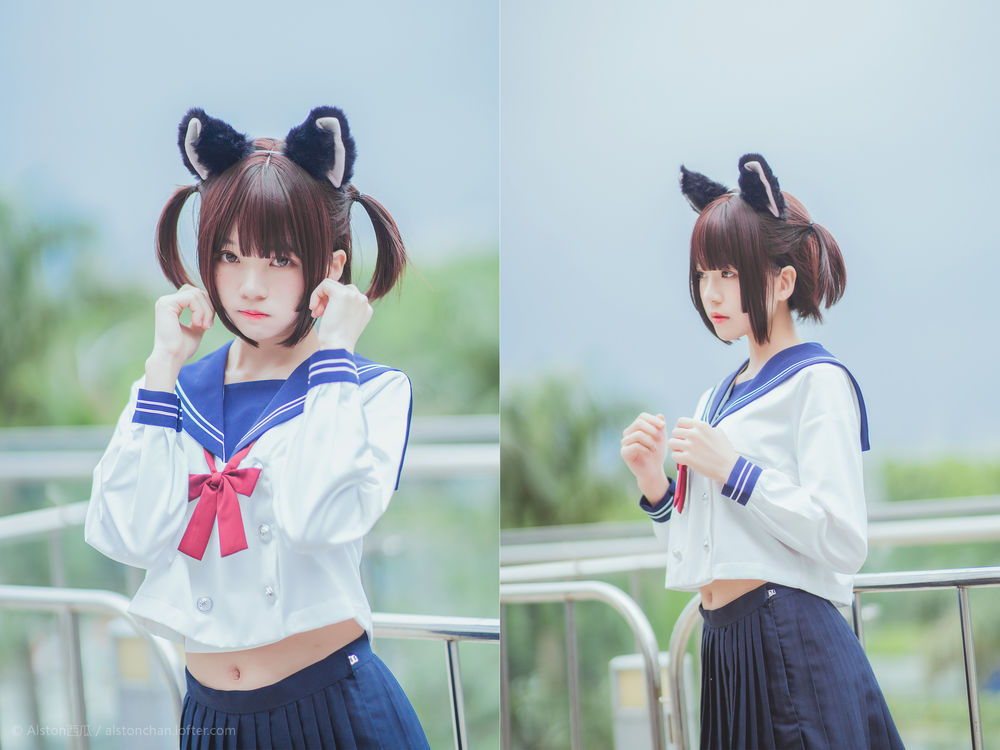 桜桃喵-No.046-猫儿制服-在线看 第2张