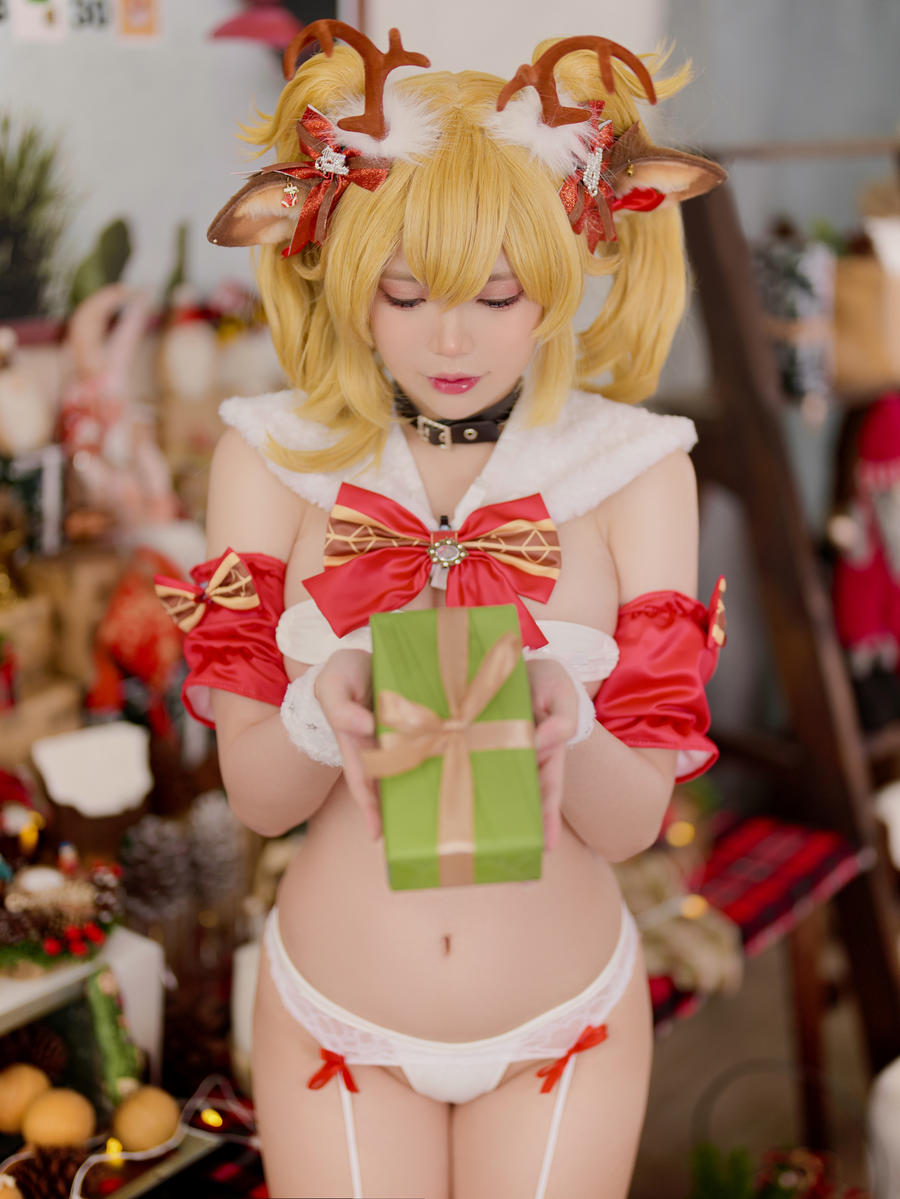 ZinieQ-No.037 – Genshin Impact Barbara Christmas-在线看 第3张