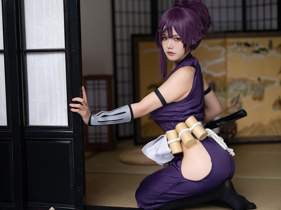 小仓千代w-No.060–Yuzuriha Jigokuraku 地狱乐 杠-在线看 第3张