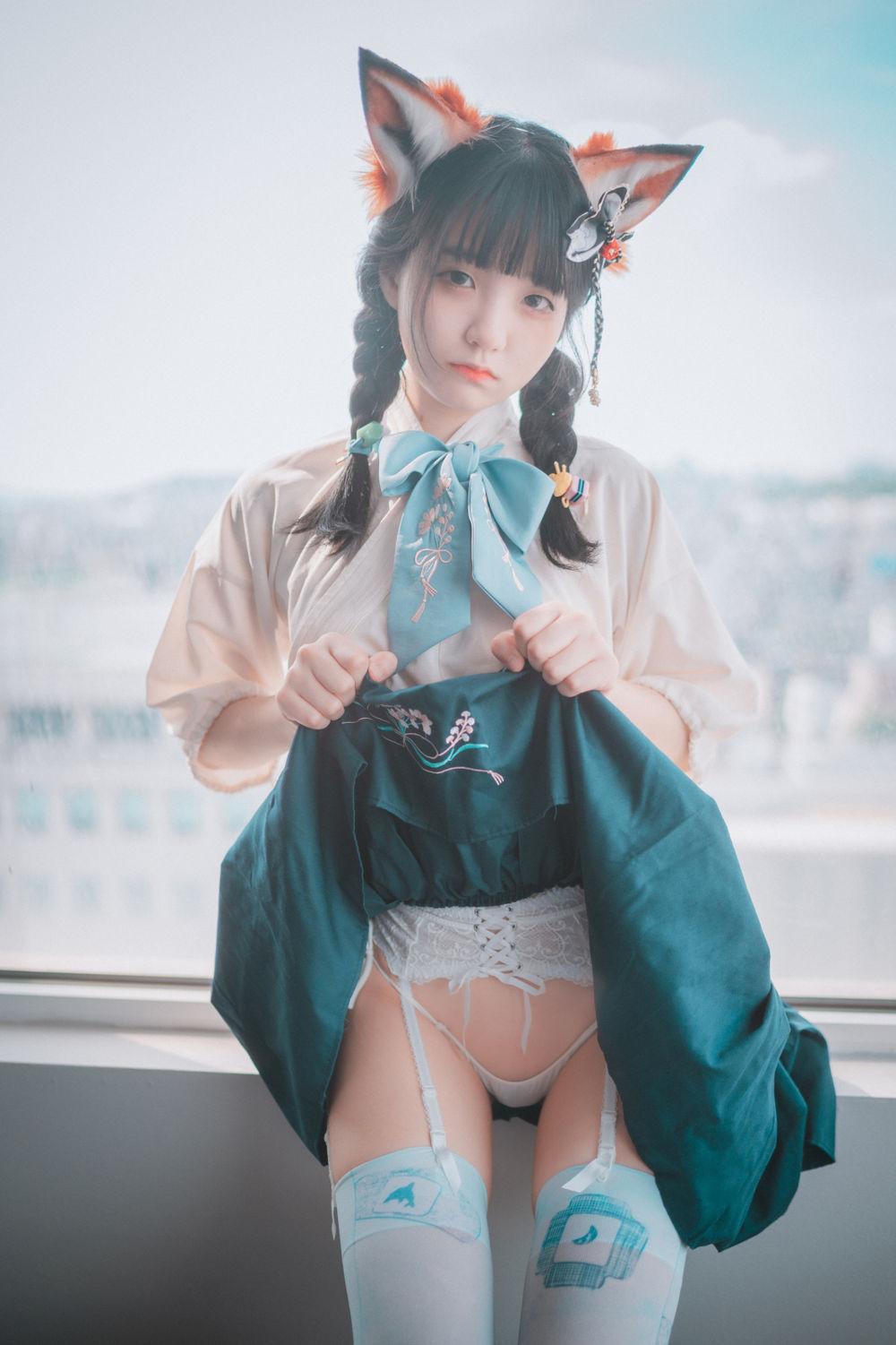 Jenny(정제니)-No.006-[DJAWA] Kitune in Hanfu-在线看 第2张