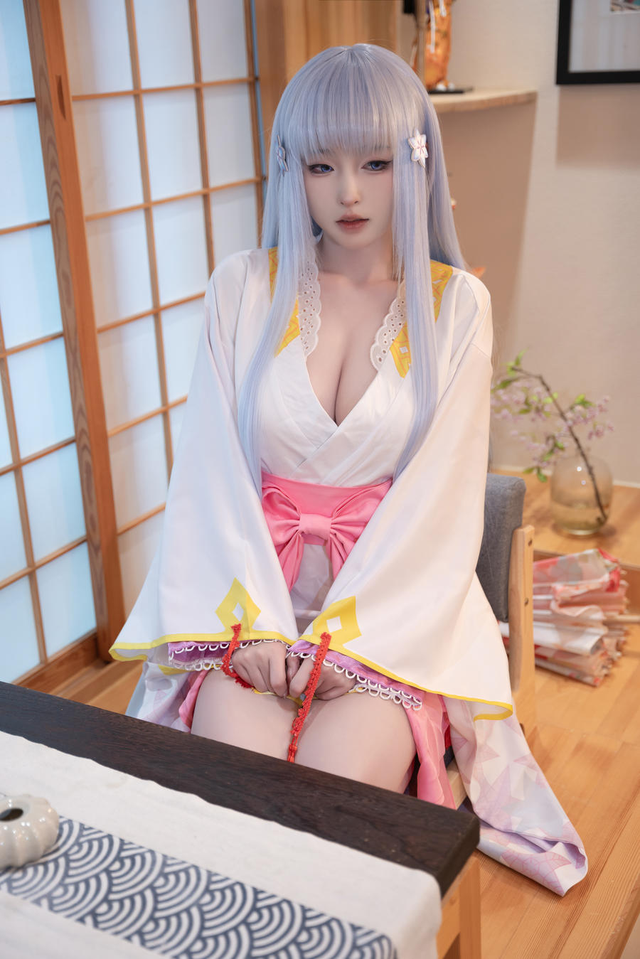 清水由乃-No.055 – 美少女万华镜 雪女原服-在线看 第3张