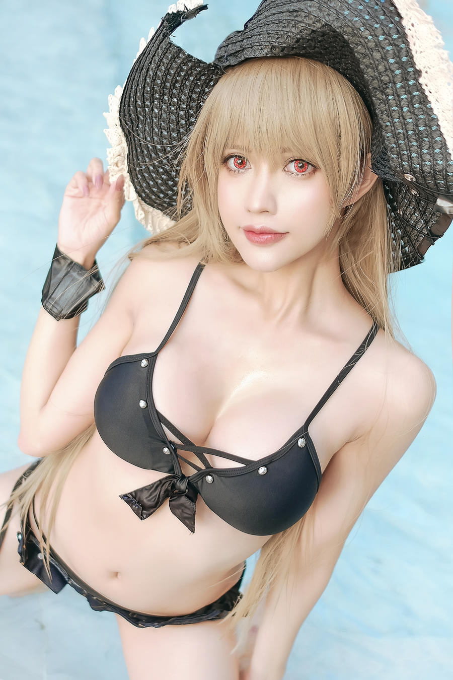 PingPing-No.024-Jean Bart Swimsuit-在线看 第1张