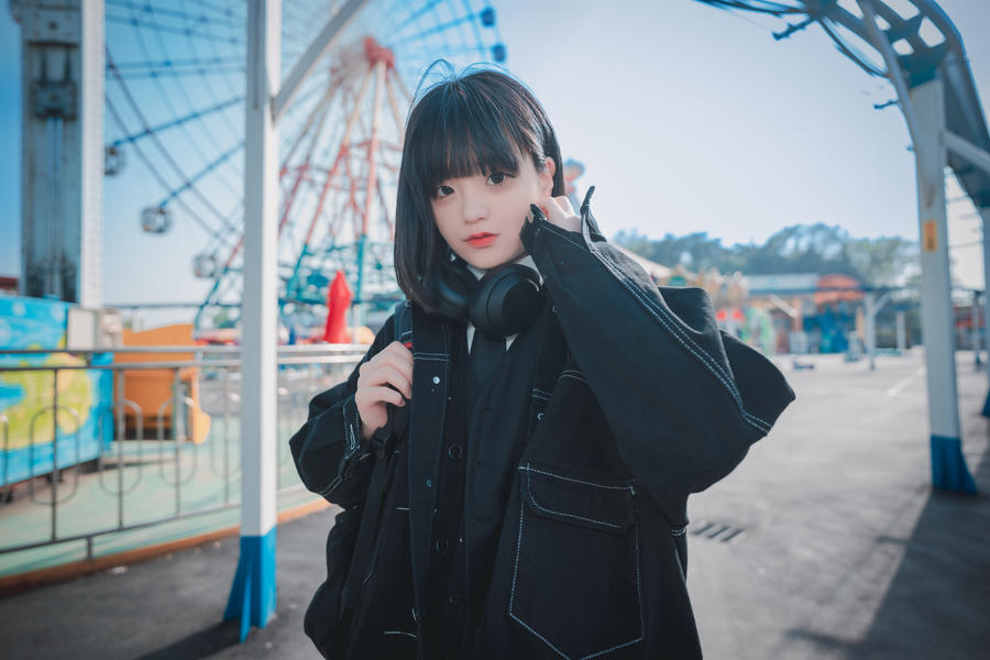 Jenny(정제니)-No.055–[DJAWA] Theme Park Girl-在线看 第1张