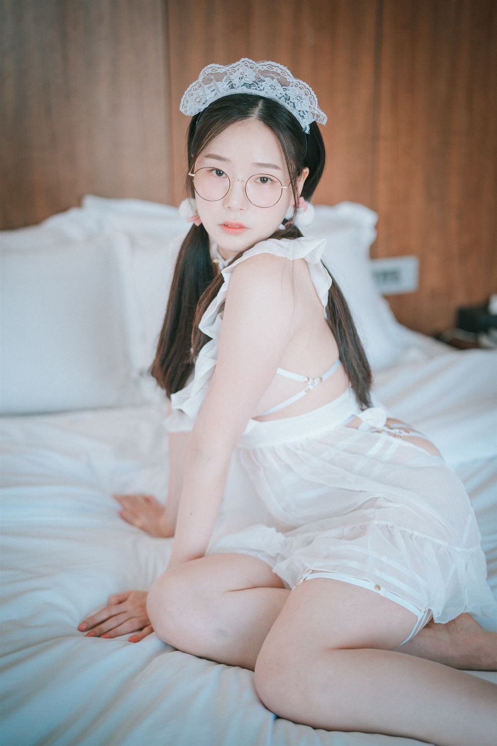 PIA(박서빈)-No.046-[DJAWA] Sheer Chiffon Apron-在线看 第2张