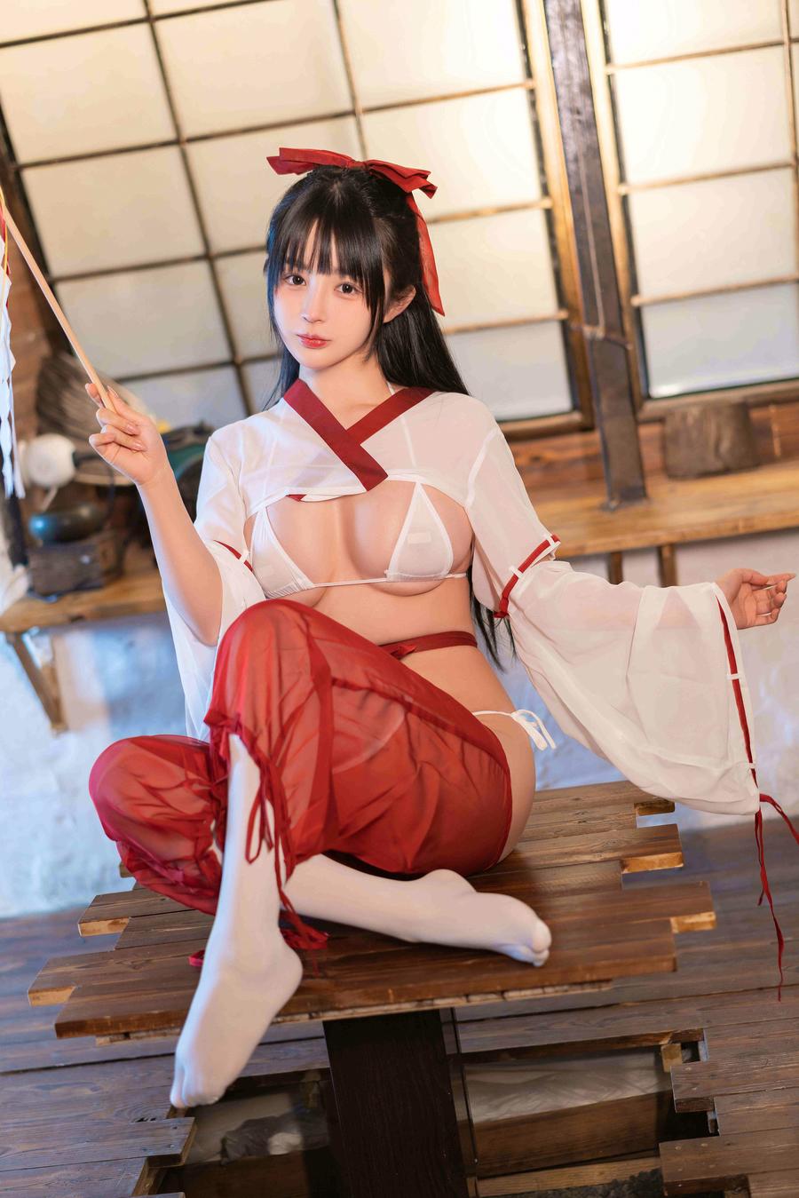 桜井宁宁(宁宁子同学)-No.081–巫女-在线看 第2张