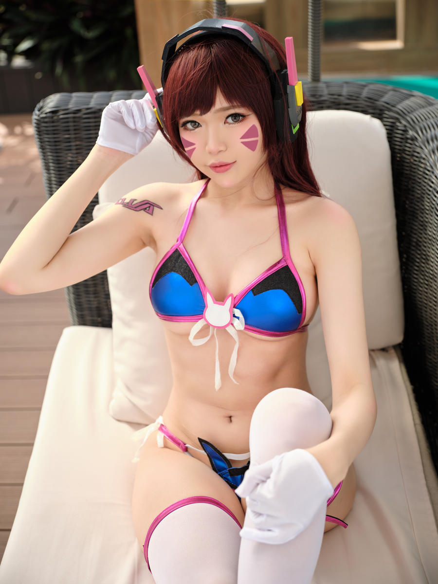 ZinieQ-No.095 – Overwatch DVA Swimsuit-在线看 第2张