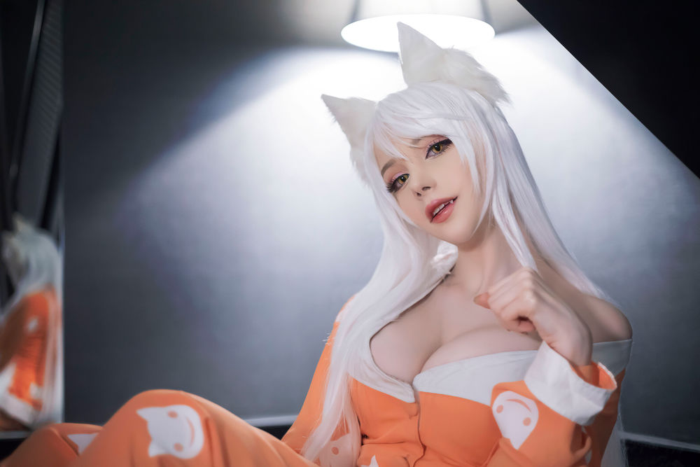 Sayathefox-No.004-白毛狐狸-在线看 第1张