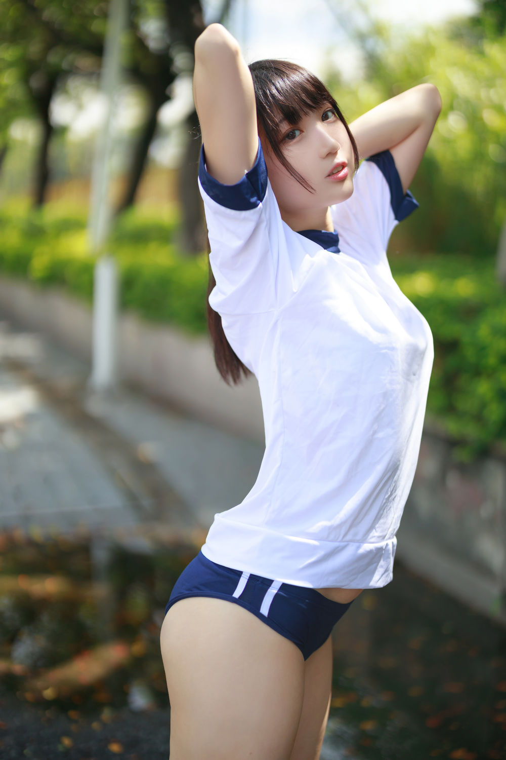 周叽是可爱兔兔-No.012-体操服-在线看 第1张