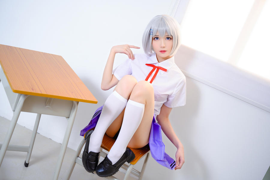 Tomoyo酱-No.008–鸢一折纸 校服-在线看 第3张