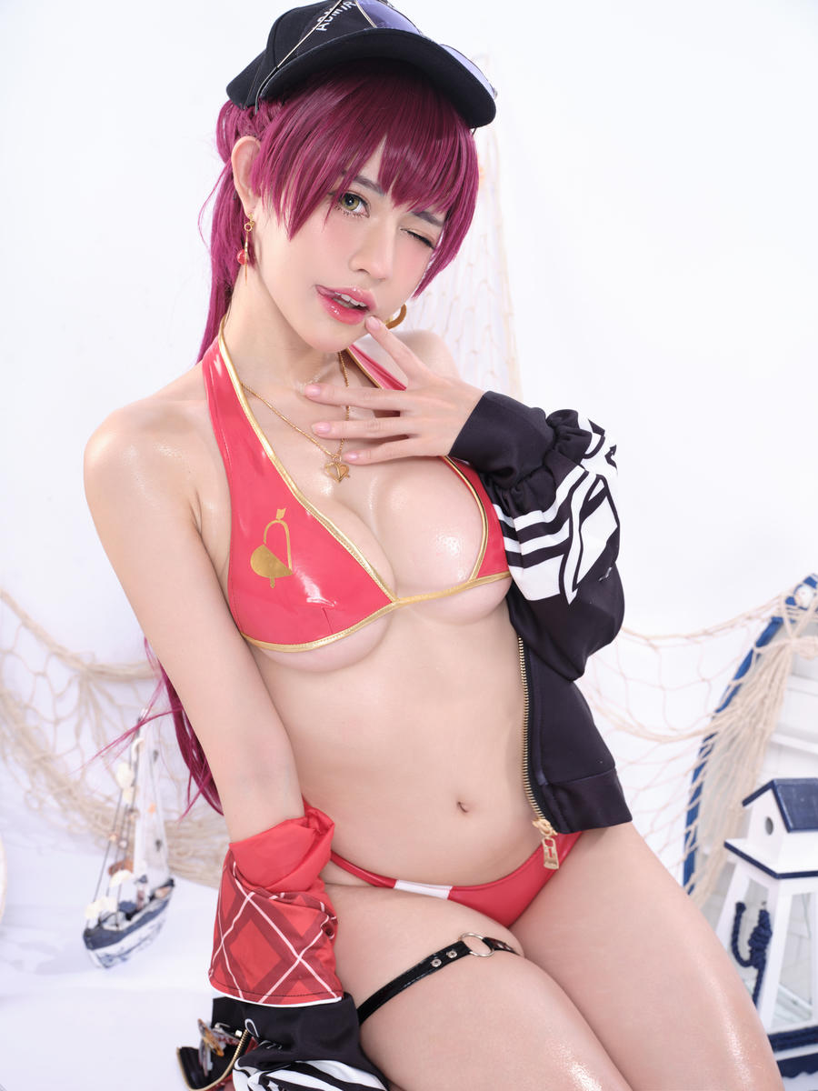 PingPing-No.042-Hoshou Marine Swimwear (Hololive)-在线看 第2张