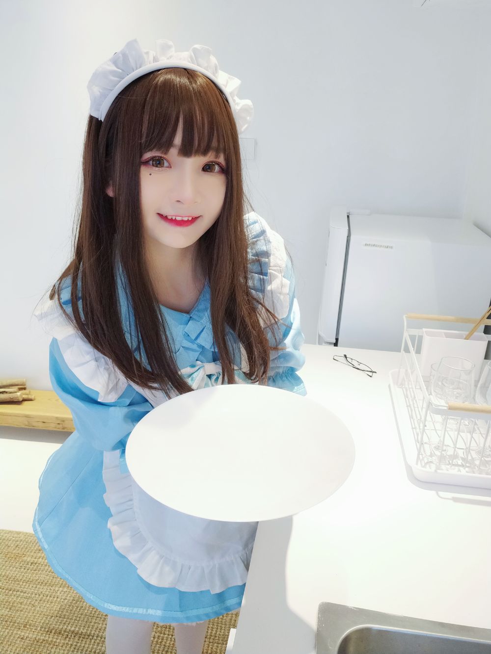 古川-No.042-蓝白女仆-在线看 第2张