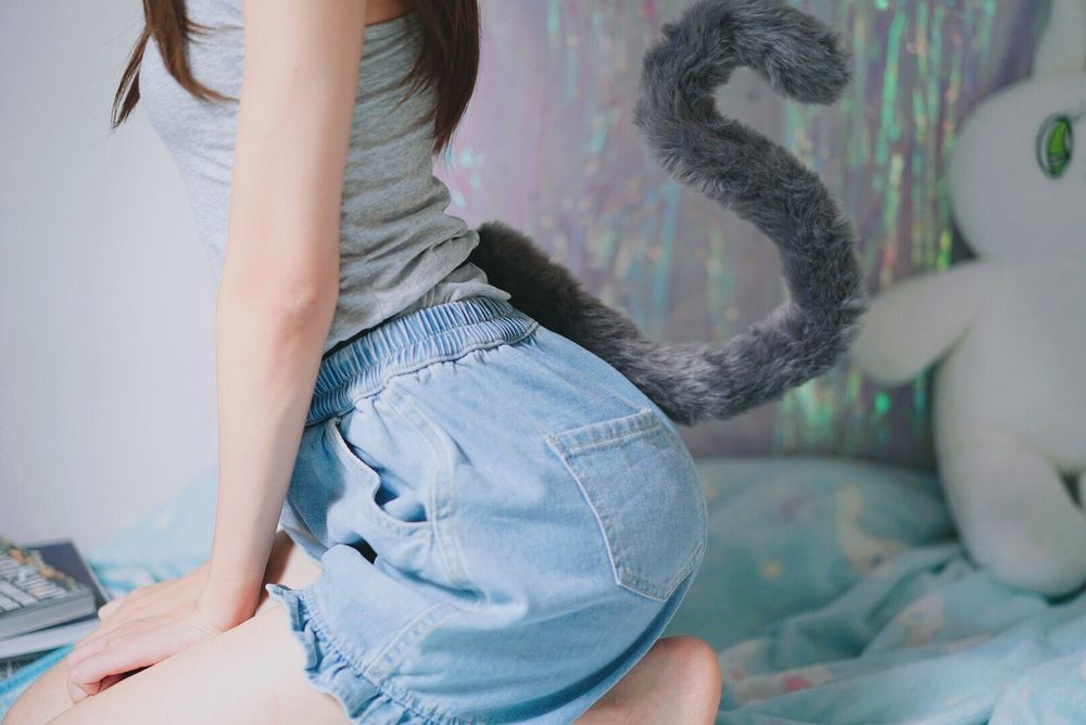 眼酱大魔王w-No.018-灰尾猫系-在线看 第1张