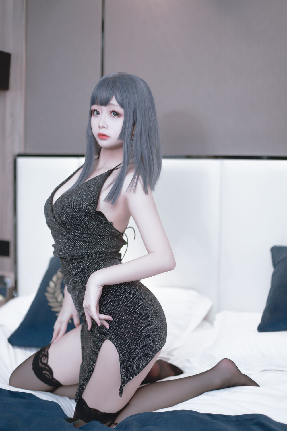 椎名莜(日奈娇)-No.025-黑色礼服-在线看 第2张