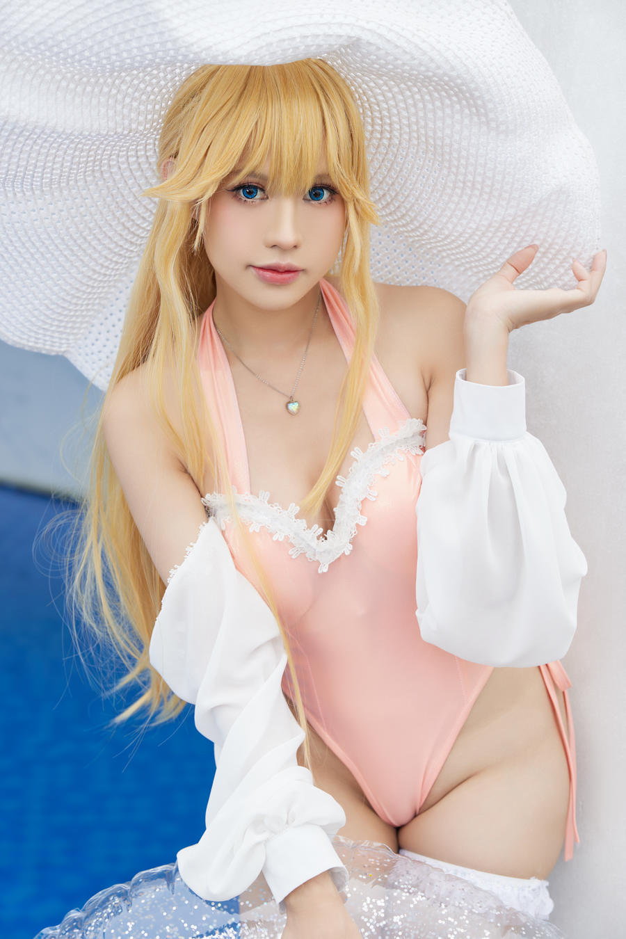 PingPing-No.026-Richelieu Swimsuit-在线看 第3张