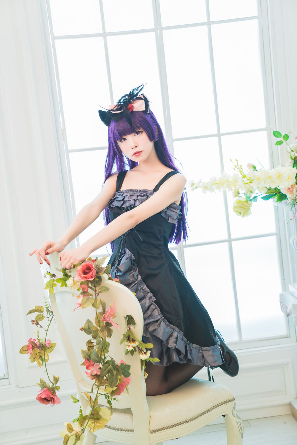 水淼aqua-No.018-黑猫 冷门小礼服-在线看 第2张