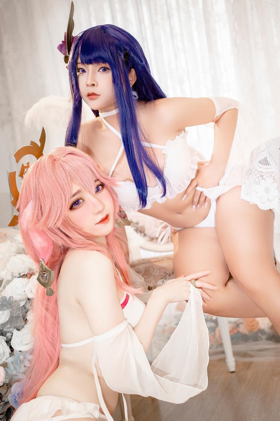 Sally Dorasnow-No.050–Raiden Yae (&Sayo Momo)-在线看 第2张
