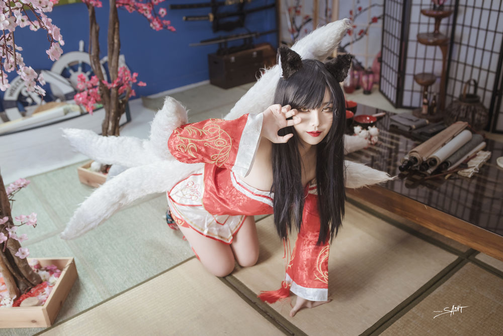 Yuna(윤아)-No.007-[SAINT Photolife] cosplay-Original Ahri-在线看 第2张