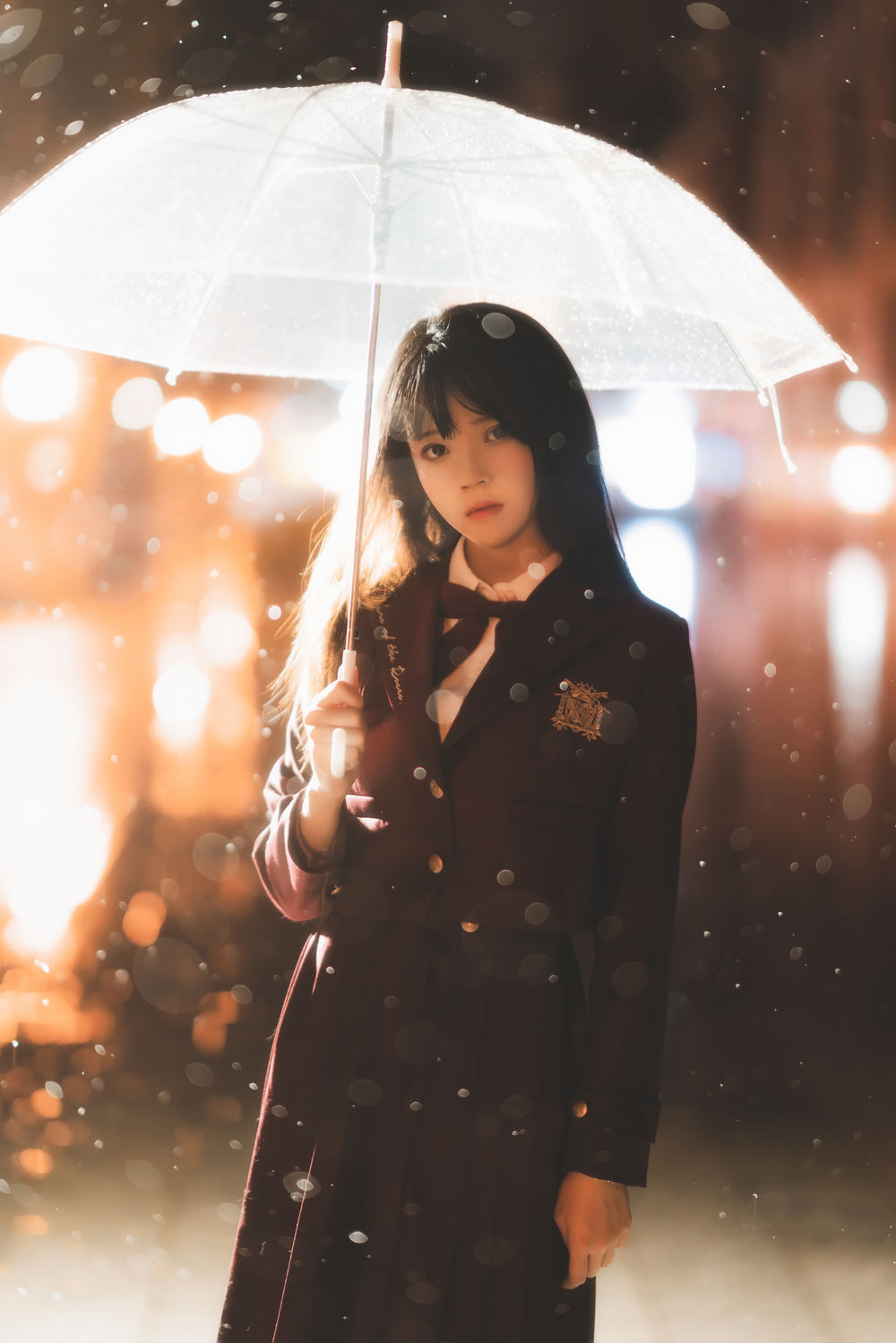 桜桃喵-No.128-桜桃未熟3 雨下-在线看 第1张