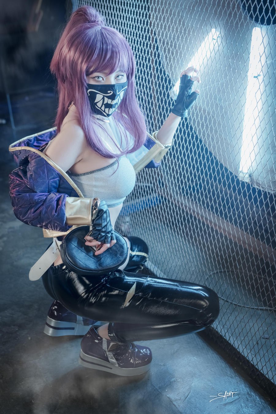 Yuna(윤아)-No.017-[SAINT Photolife] Vol.04 KDA Akali & Nier Automata 2B-在线看 第1张