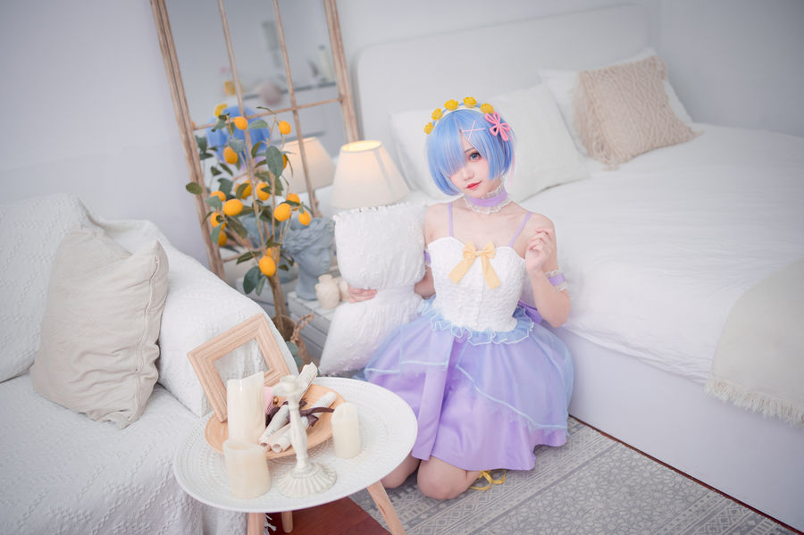 花柒Hana-No.002-蕾姆CLEAR DRESS-在线看 第3张