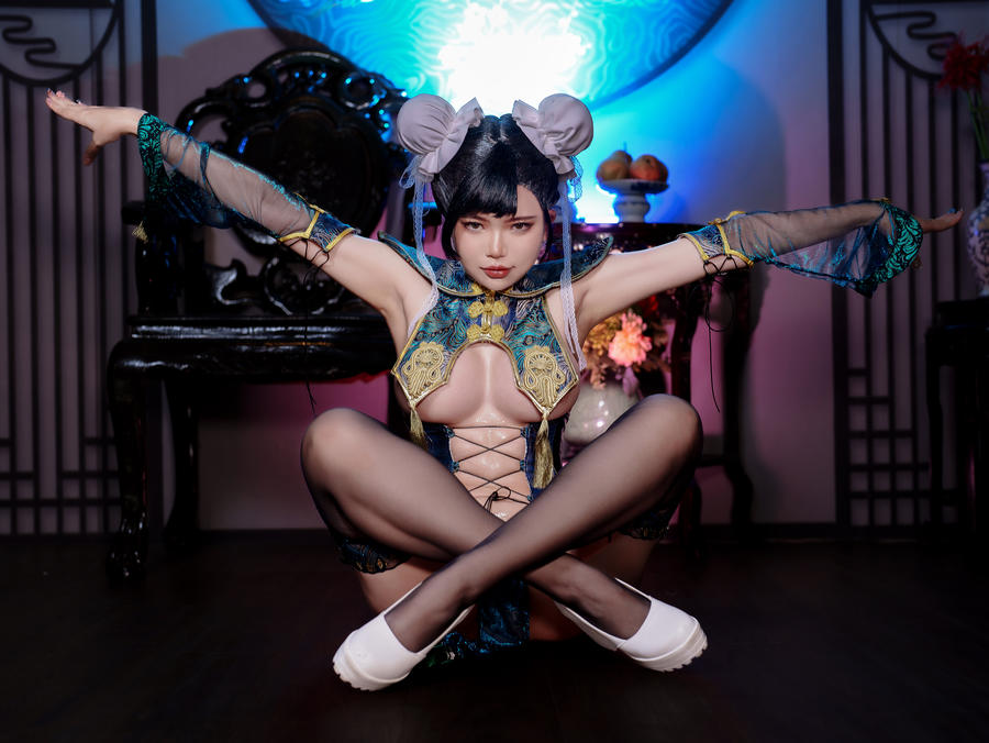 ZinieQ-No.038 – 2023 August Chunli Street Fighter-在线看 第2张