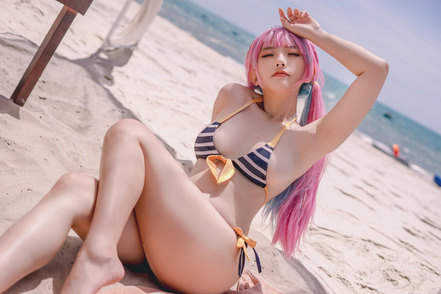 Messie Huang-No.016 – Aqua Bikini-在线看 第3张