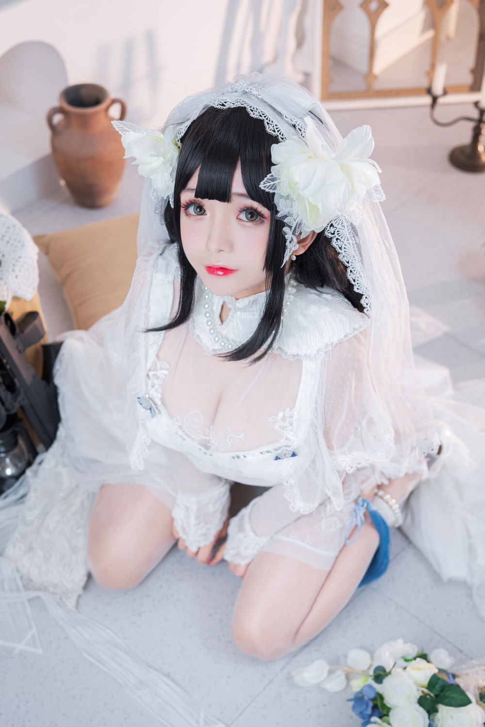 椎名莜(日奈娇)-No.031-95式婚纱-在线看 第1张
