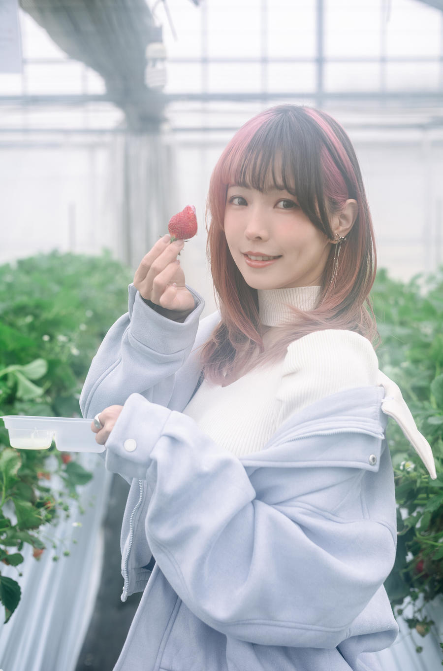 ElyEE子-No.108 – Strawberry Picking Date-在线看 第1张 ElyEE子-No.108 – Strawberry Picking Date-在线看 第1张