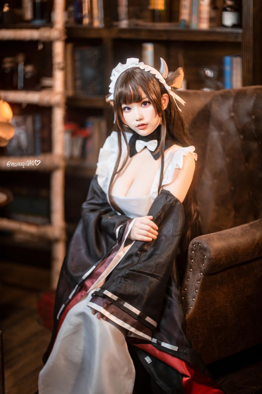 七七娜娜子-No.011-樫野牛牛女仆-在线看 第2张