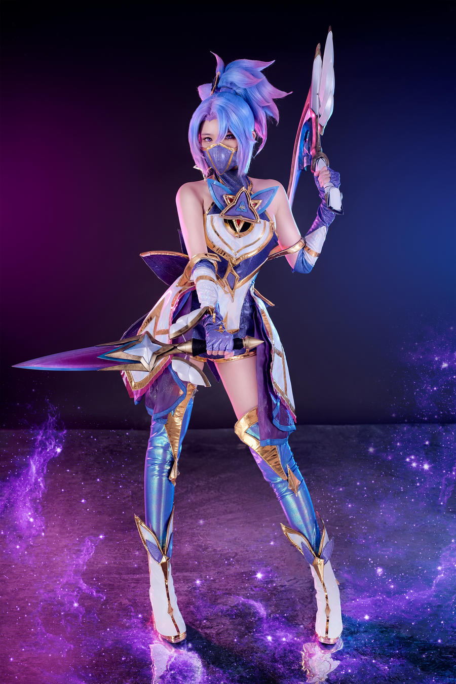 ZinieQ-No.057 – LOL Akali x Kai’Sa Star Guardians (&PingPing)-在线看 第1张