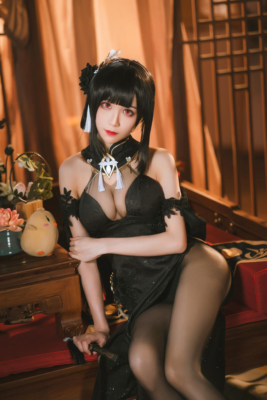 Tomoyo酱-No.013–碧蓝航线 镇海旗袍-在线看 第2张