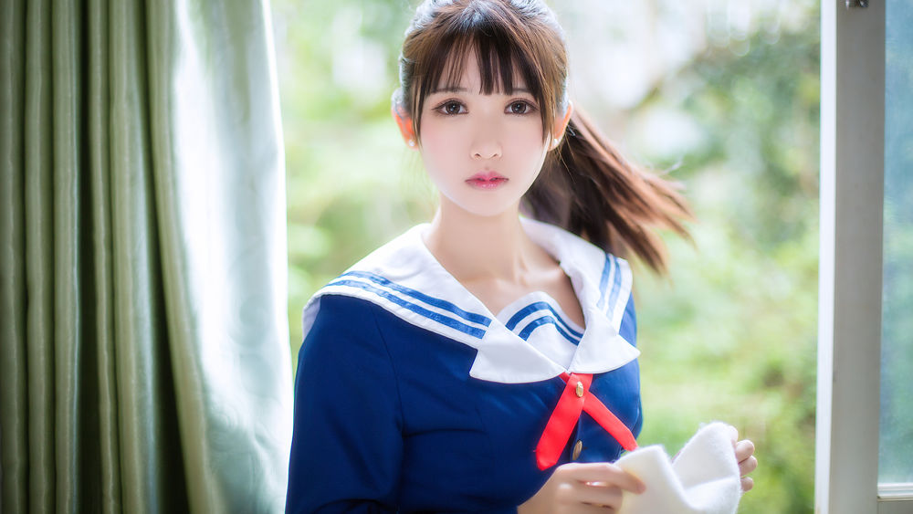 鳗鱼霏儿-No.059-圣人惠 校服-在线看 第1张