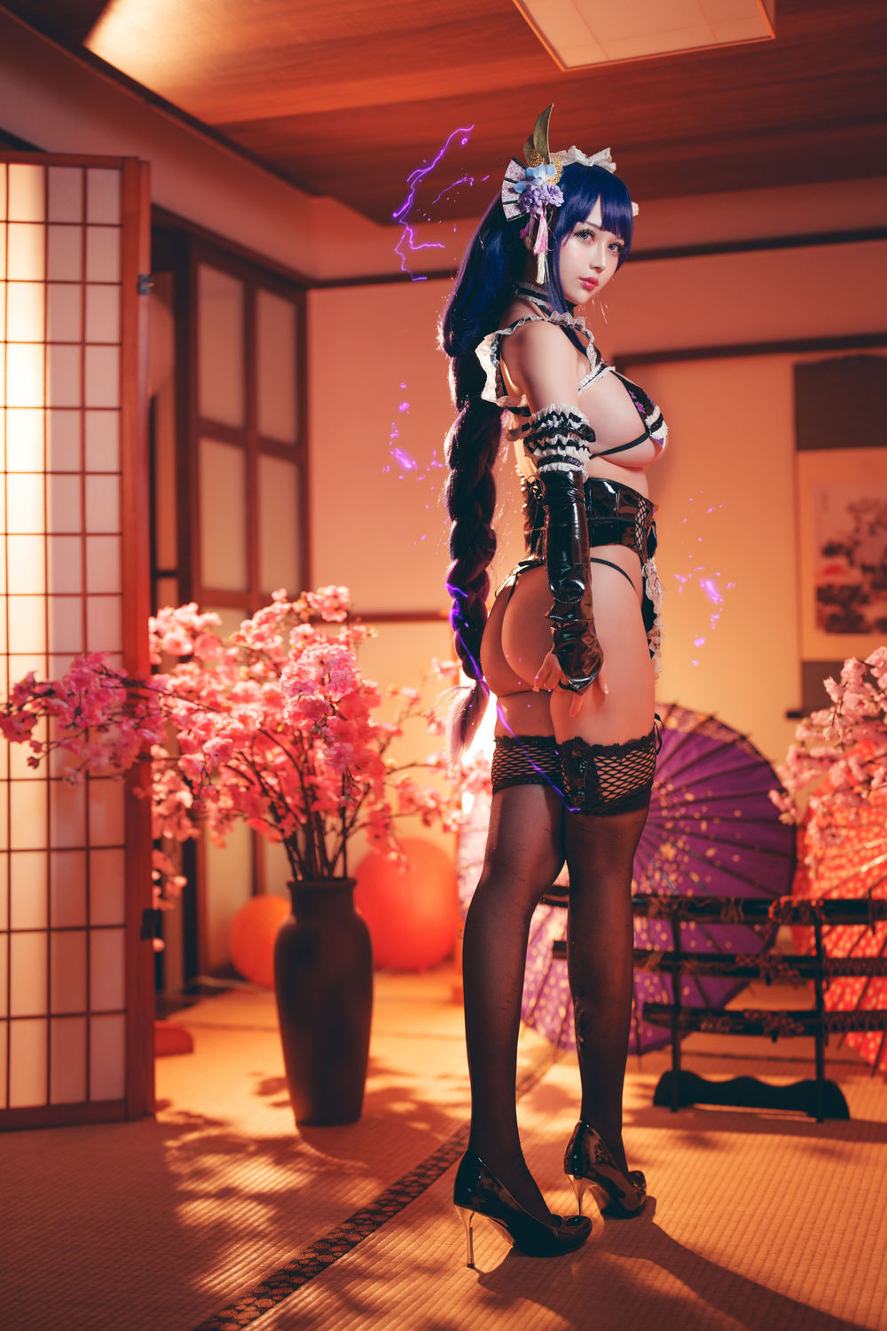 沖田凜花Rinka-No.066-Raiden Shogun Maid-在线看 第2张