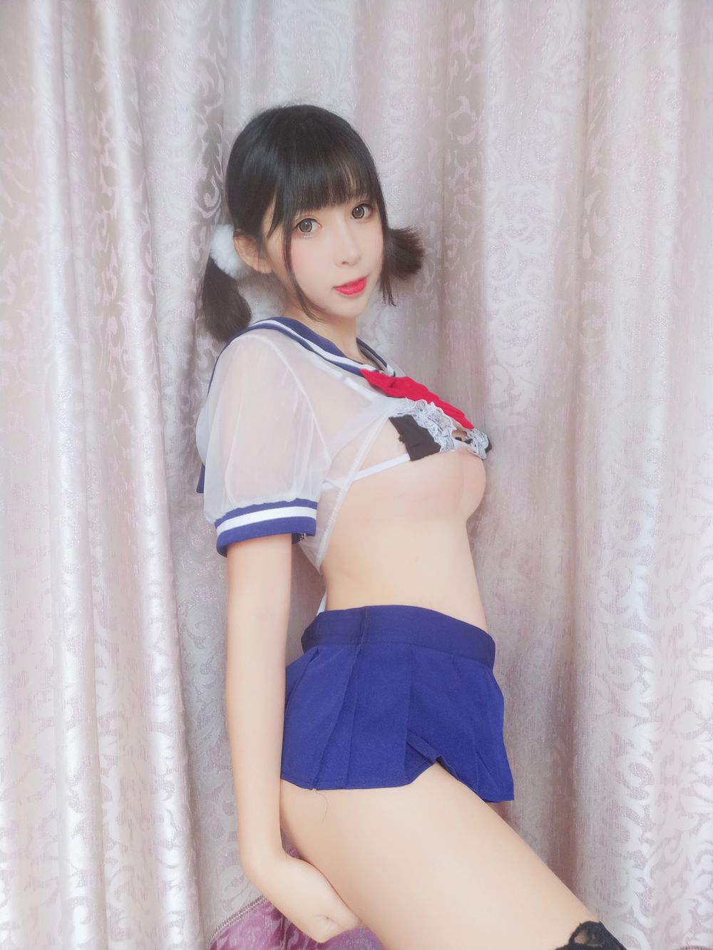 黑米粥(小酥酱)-No.006-水手服-在线看 第2张