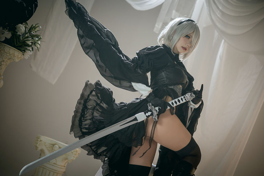 是一只熊仔吗-No.014-Nier 2B Dress Ver-在线看 第1张
