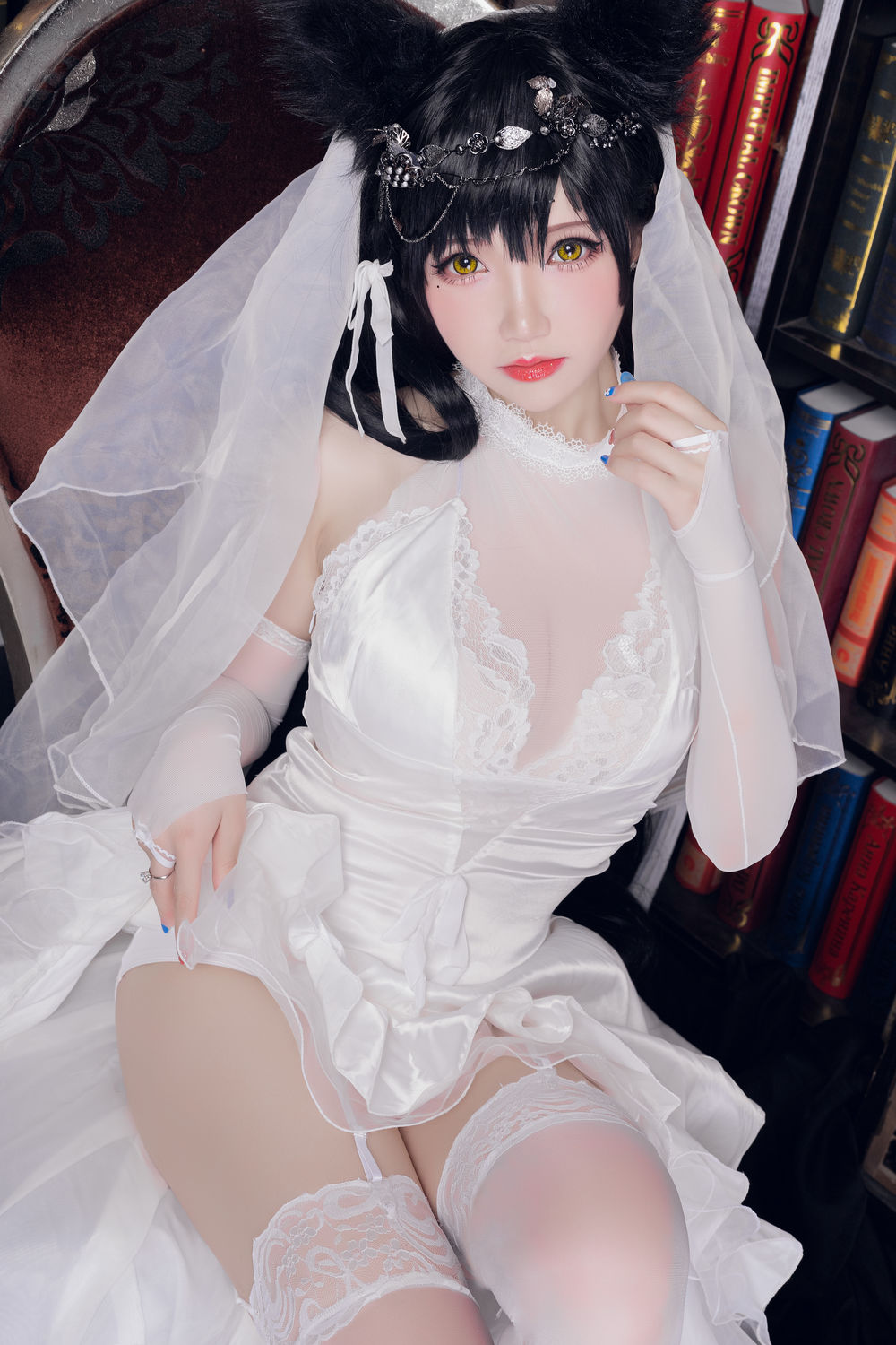 雪晴Astra-No.016-自撮りVol.7 爱宕花嫁-在线看 第3张