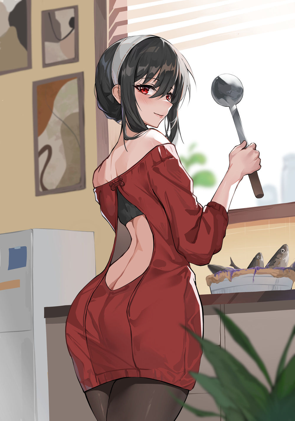 雨波_HaneAme-No.163-Yor Forger sweater 间谍过家家-在线看 第2张
