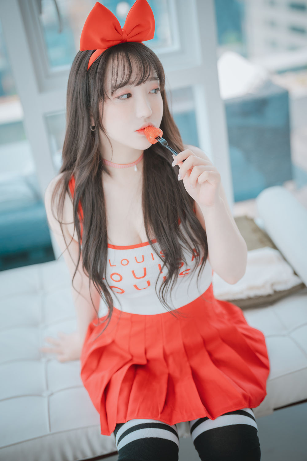 孫樂樂Jang Ye Eun(손예은)-No.067-[DJAWA] Strawbeery Girl(Normal)-在线看 第3张