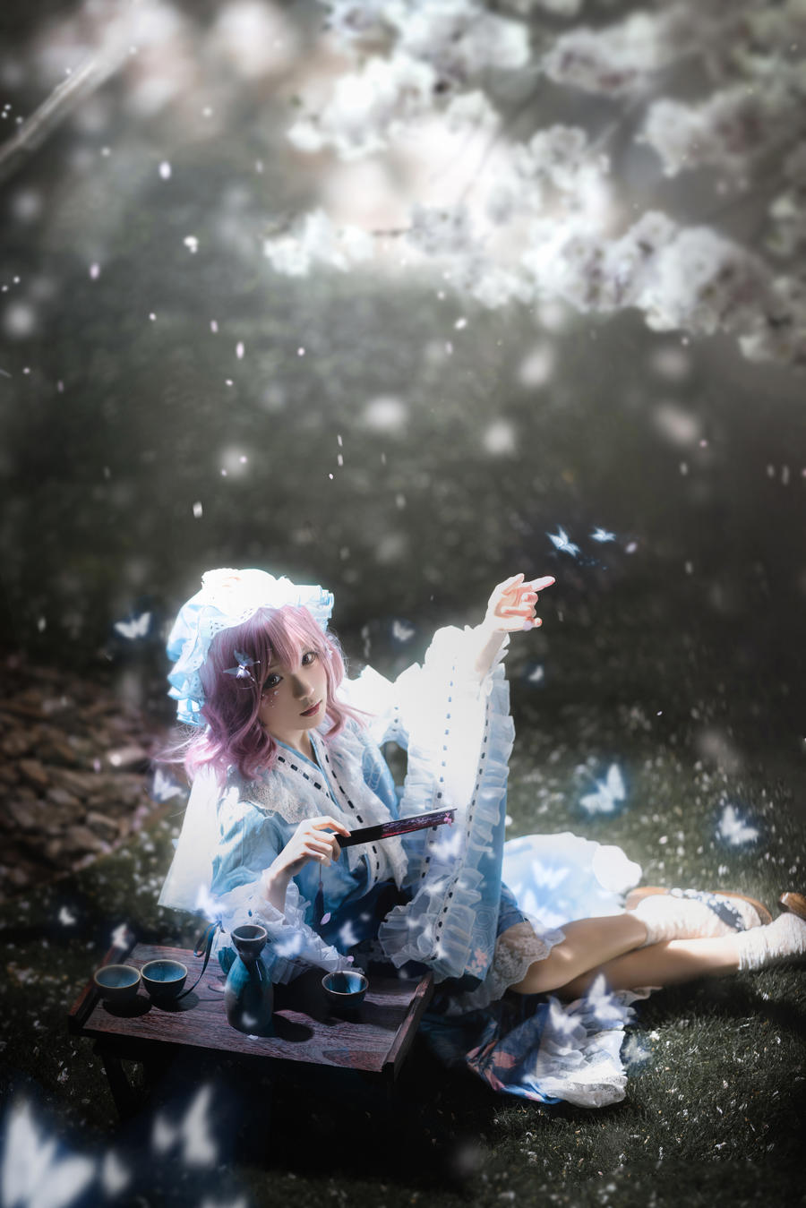 花柒Hana-No.032–星雨幽幽子-在线看 第1张