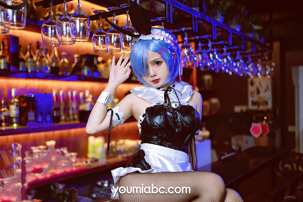 您的蛋蛋-No.026-[YouMi尤蜜] 2021.09.02 蕾姆兔女郎的小酒馆-在线看 第2张