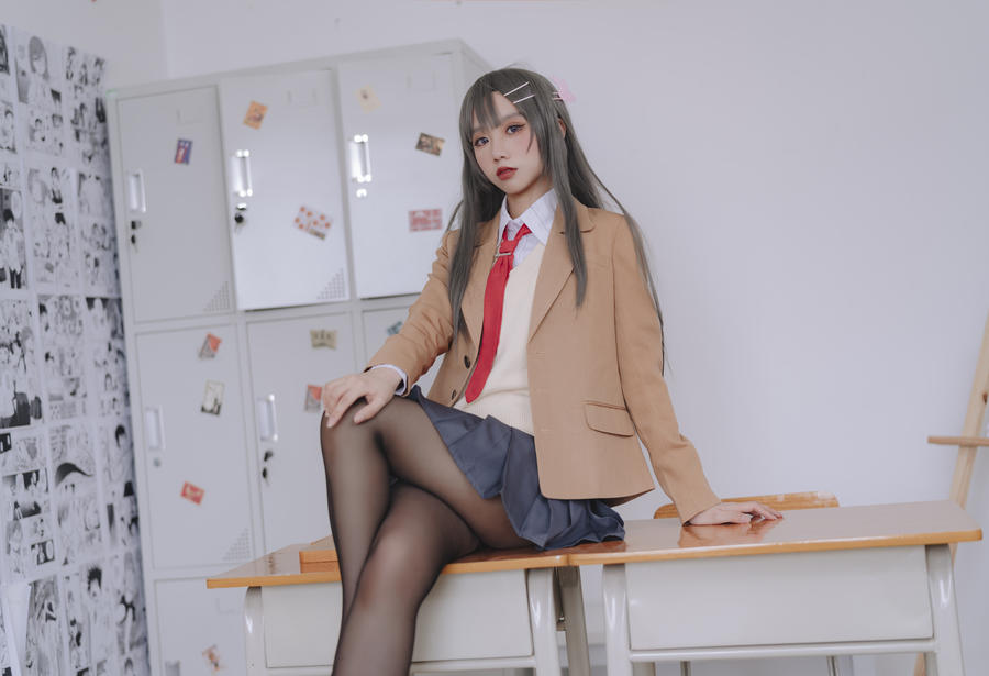 果咩酱w-No.043–麻衣校服-在线看 第2张