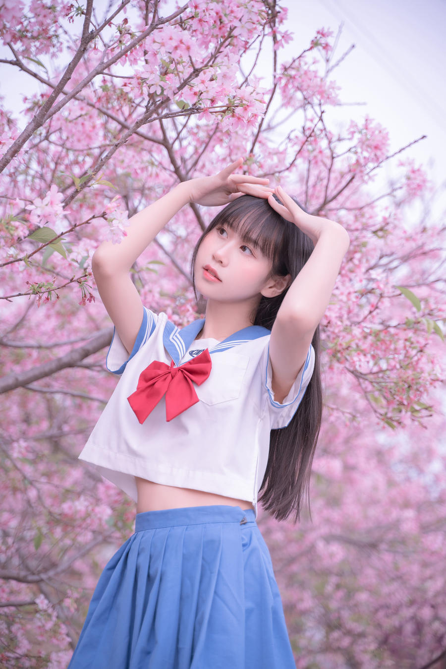萌芽儿o0-No.024–樱花JK-在线看 第2张